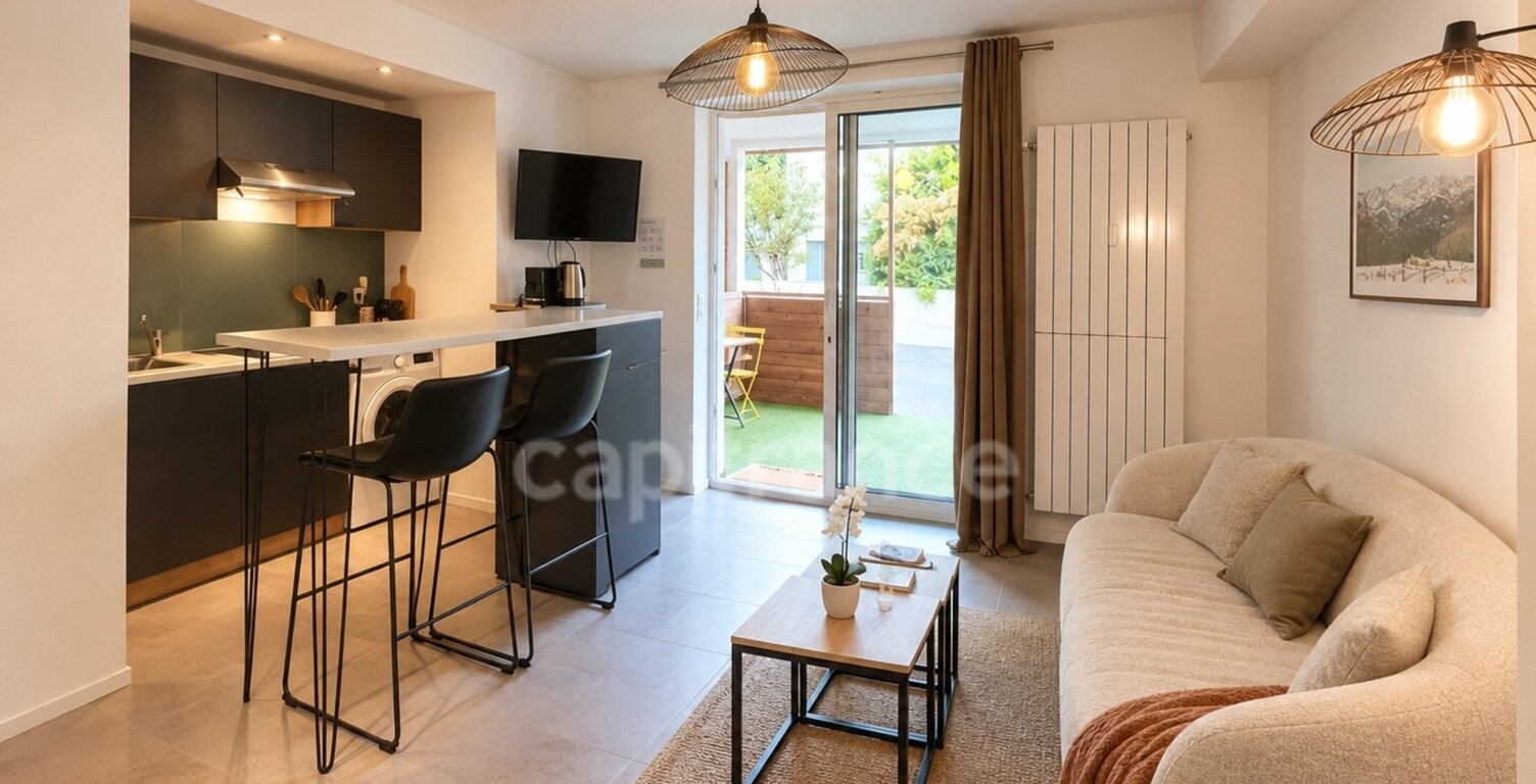 Appartement T2 RDC avec terrasse privative, parking, cave ARGELES-GAZOST — photo 1