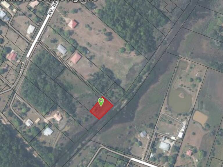 Terrain constructible de 1615 m² - Les Jardins de Sainte Agathe - MACOURIA (973) — photo 1
