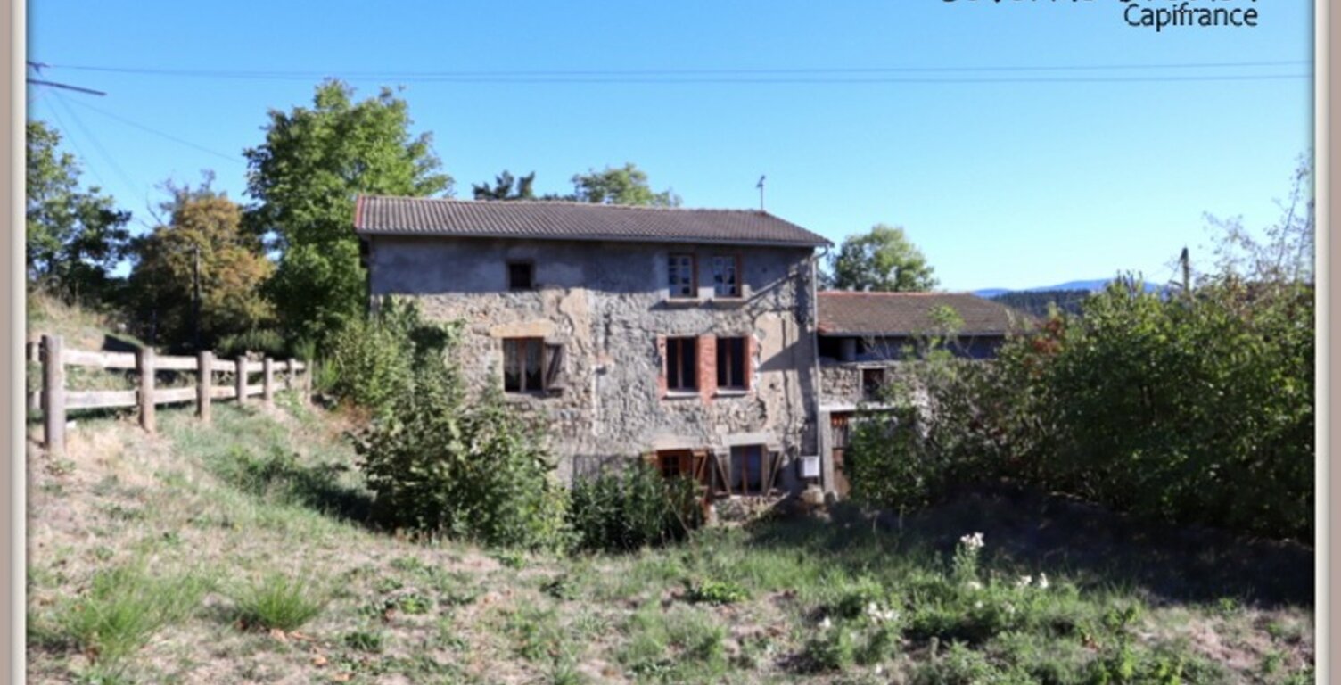 Maison 4 chambres, 3 granges, terrain de 1200 m², CELLES SUR DUROLLE (63) — photo 1