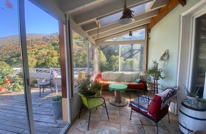 Dpt Pyrénées Orientales (66), à vendre MOSSET Maison 8 pièces, terrasses, jardin, terrain 3943 m² — photo 5