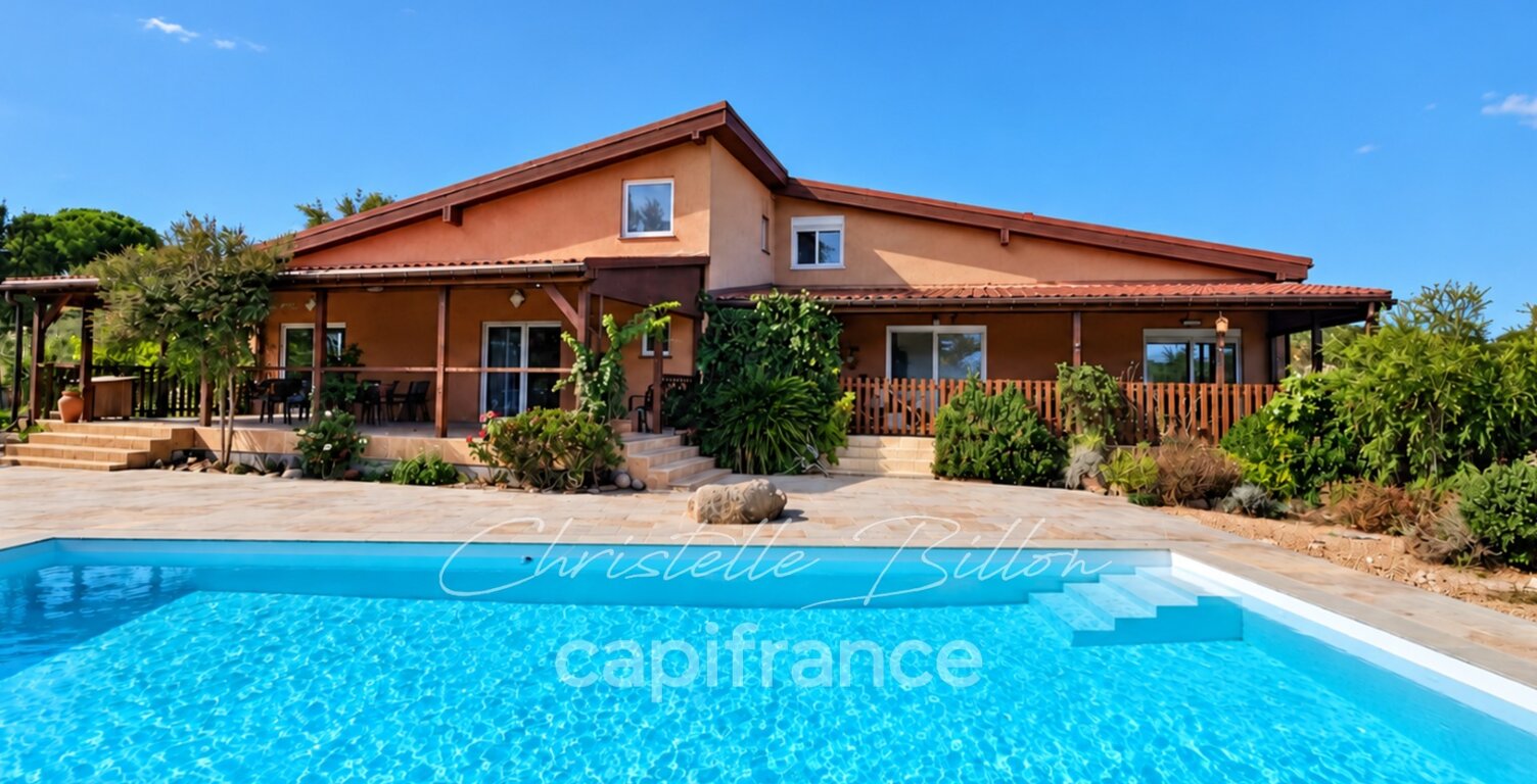 FIGARI – Deux maisons, 6 chambres et piscine — photo 1