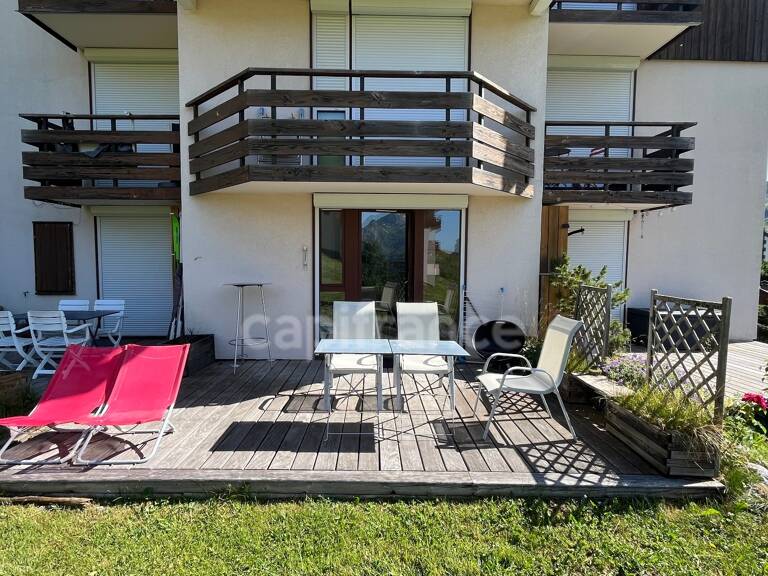 A Vendre : Studio 23 m² avec terrasse plein sud – Panorama d’exception sur les montagnes - Merdassier (74) — photo 1