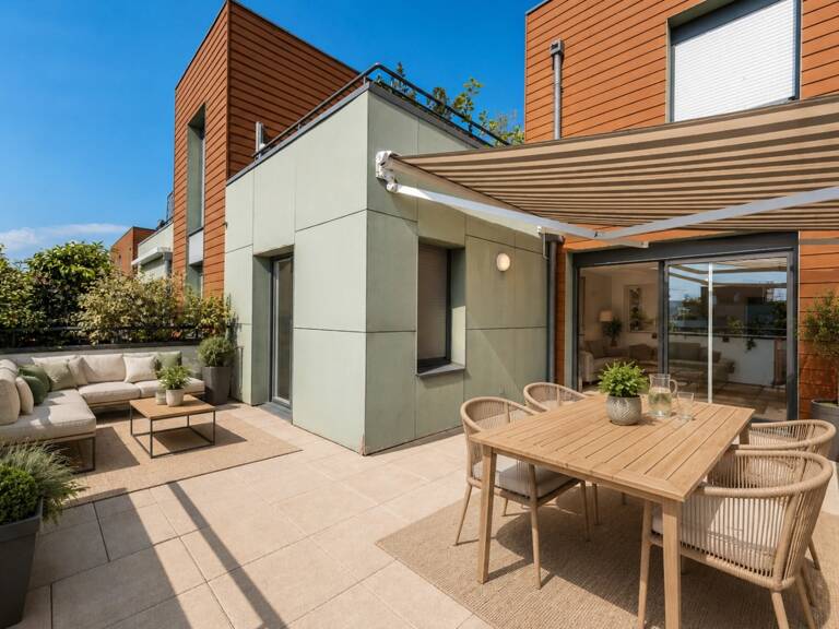 RARE DIJON SUPERBE APPARTEMENT T4 EN DUPLEX AU DERNIER ETAGE AVEC 3 TERRASSES — photo 1