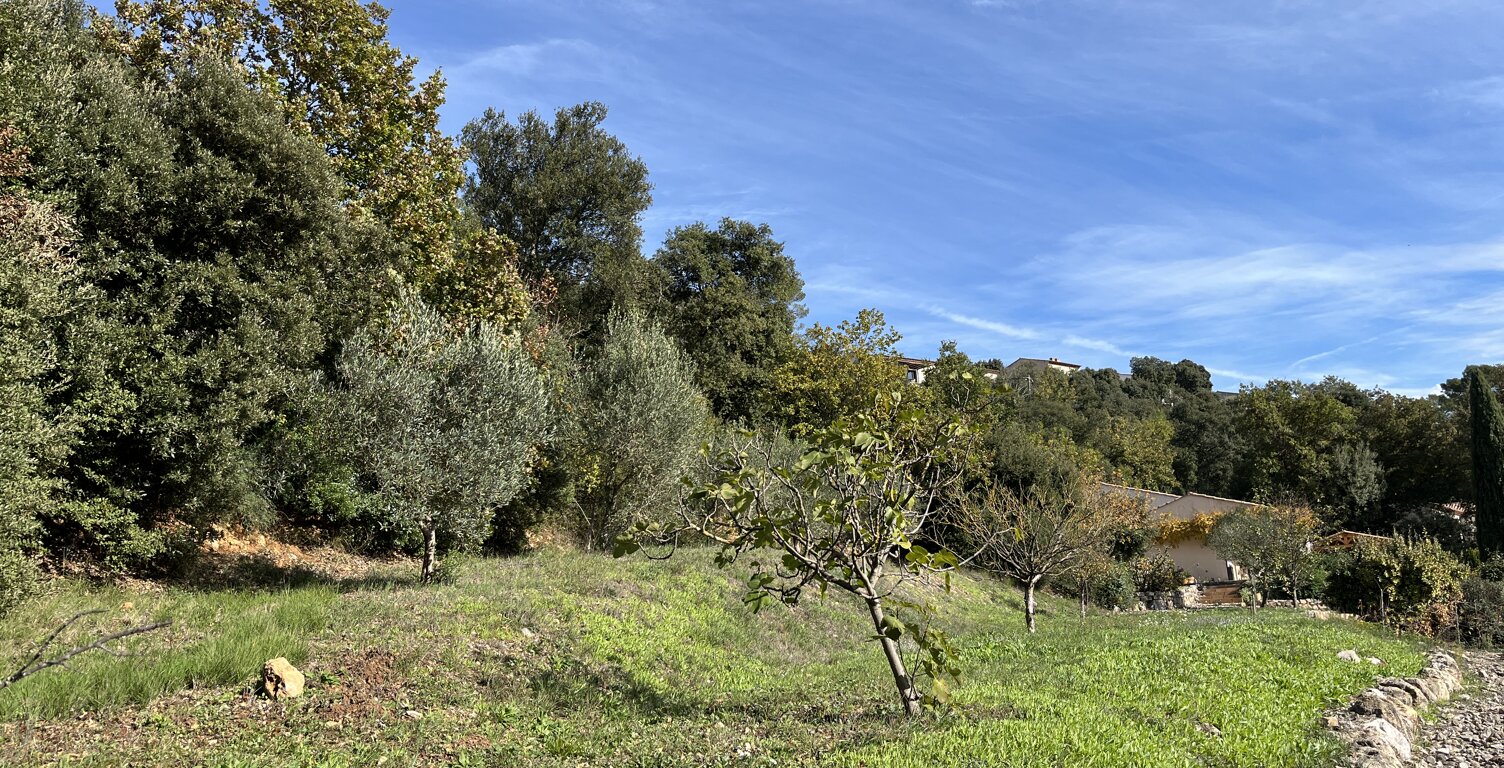 Vente terrain à construire 1200 m² Flassans-sur-Issole (83340) — photo 1