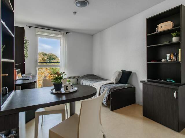 Studio au calme avec vue arborée — photo du bien
