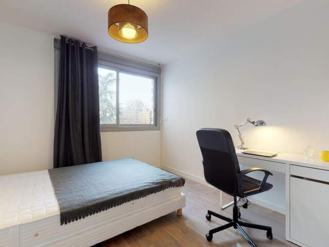 Chambre n°1 meublée - Secteur Villeurbanne (Doua-Tête d'Or) — photo du bien