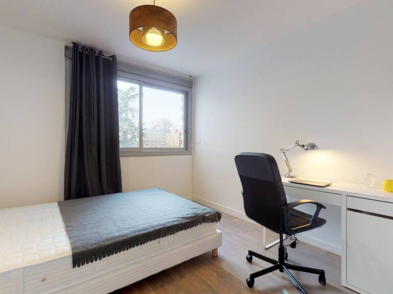 Chambre n°1 meublée - Secteur Villeurbanne (Doua-Tête d'Or) — photo 1