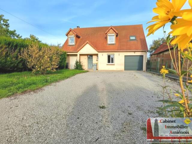 Flesselles : Pavillon individuel 136m2 avec 4 chambres, terr — photo du bien