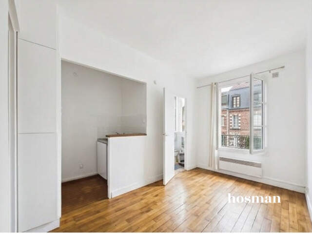 Appartement 1 pièce de 16 m² - Loué - Rue Emile Landrin, Boulogne-Billancourt — photo du bien