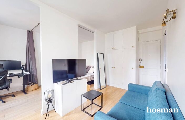 Studio modulable en 2 pièces de 27,5 m² — Lumineux et rénové — Rue Victor Hugo, Levallois-Perret — photo 4
