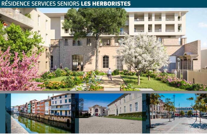 Annonce T3 – Résidence Seniors Domitys « Les Herboristes » – Castres — photo 2