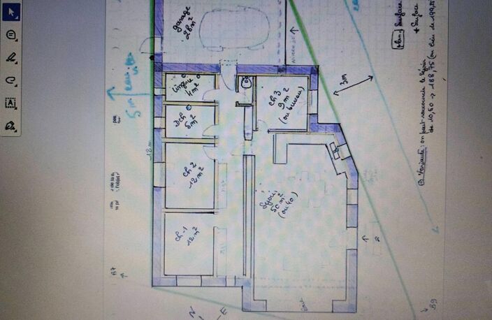 Terrain 1989m² Fleurance (32500) 843m² constructible — photo 5