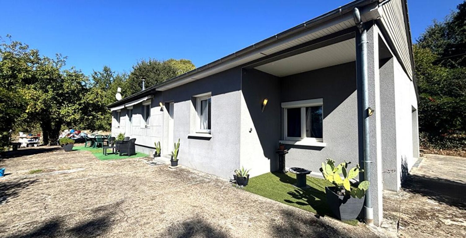 Maison de plain-pied de 90 m²  3 chambres  terrain de 4 715 m² avec verger — photo 1