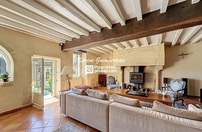 Maison de campagne avec vue dominante + piscine + gîte — photo 4