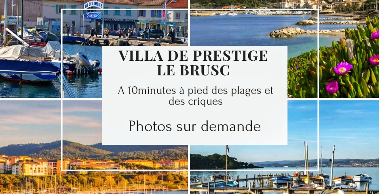VILLA LE BRUSC- A DEUX PAS DES PLAGES — photo 1