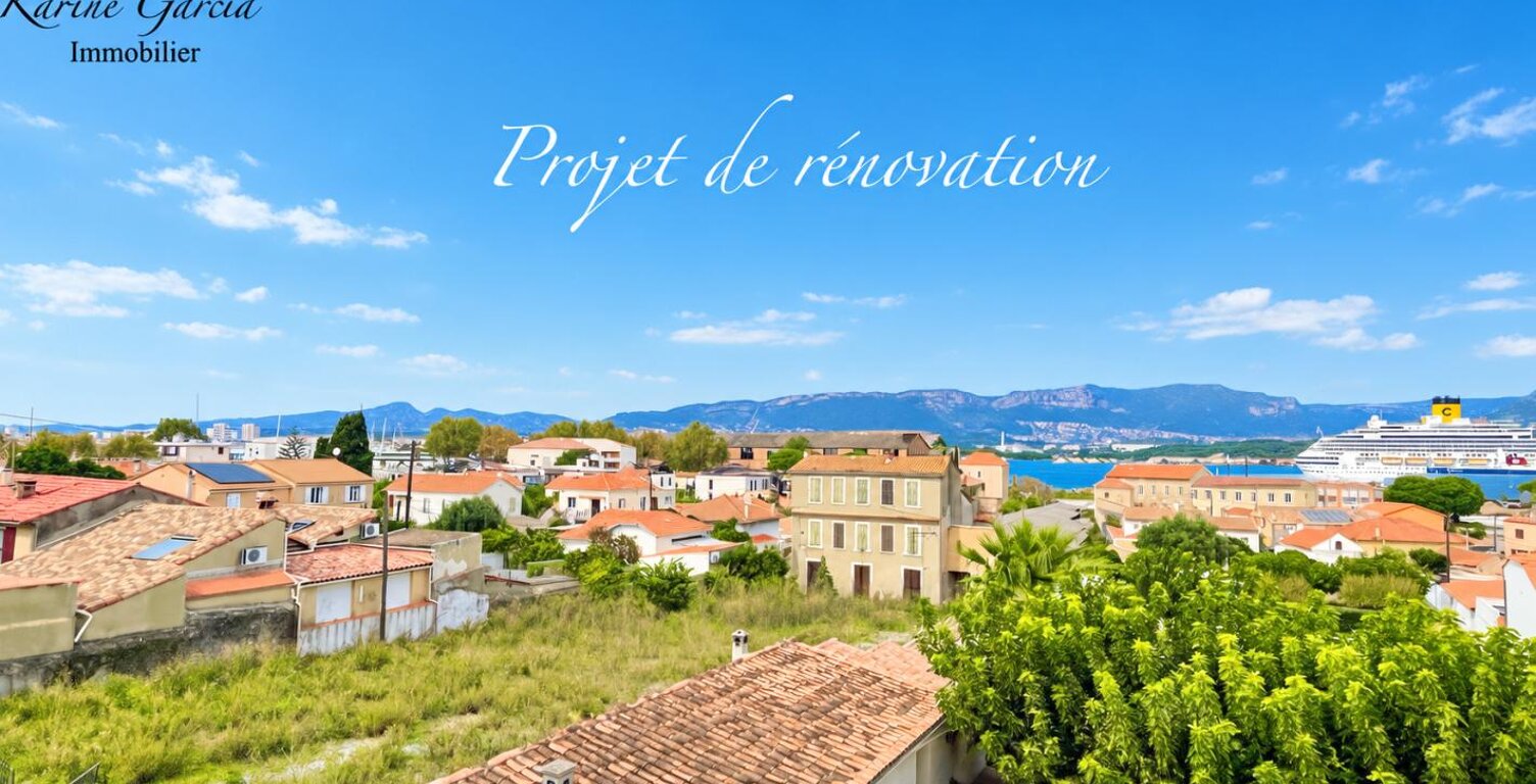 LA SEYNE SUR MER - MAISON DE VILLE - AVEC VUE MER — photo 1