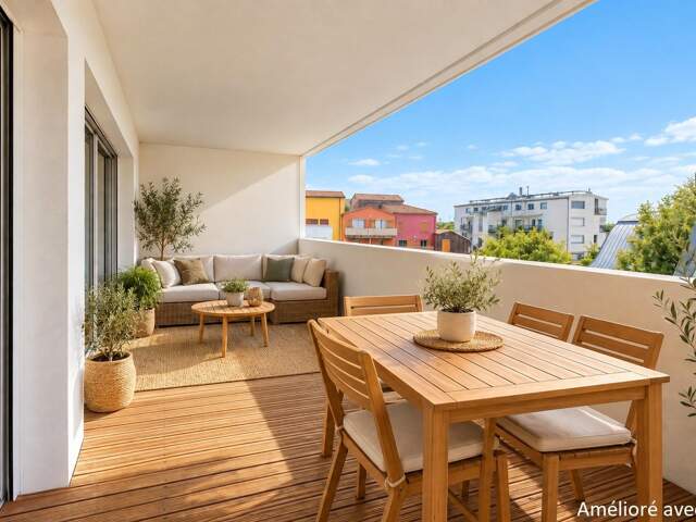 À Bègles  Beau T3 avec terrasse dans résidence récente — photo du bien