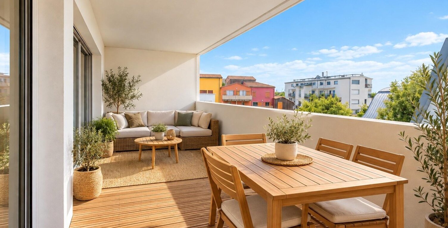 À Bègles  Beau T3 avec terrasse dans résidence récente — photo 1