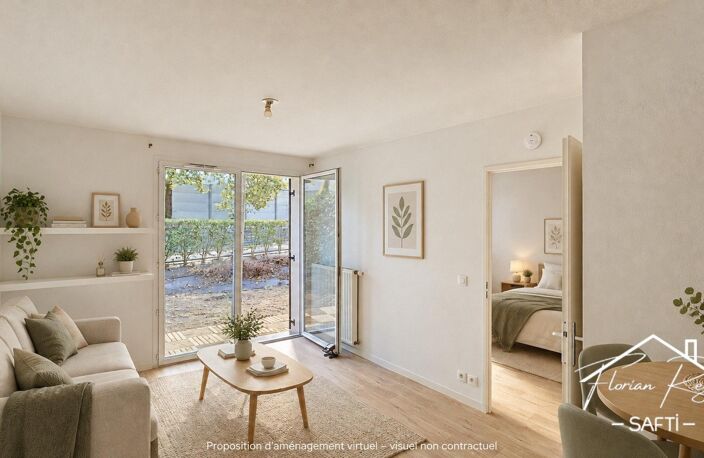Appartement T2 avec jardin — photo 5