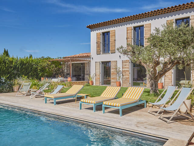 Puyricard- Belle, contemporaine, Familiale avec piscine. — photo du bien