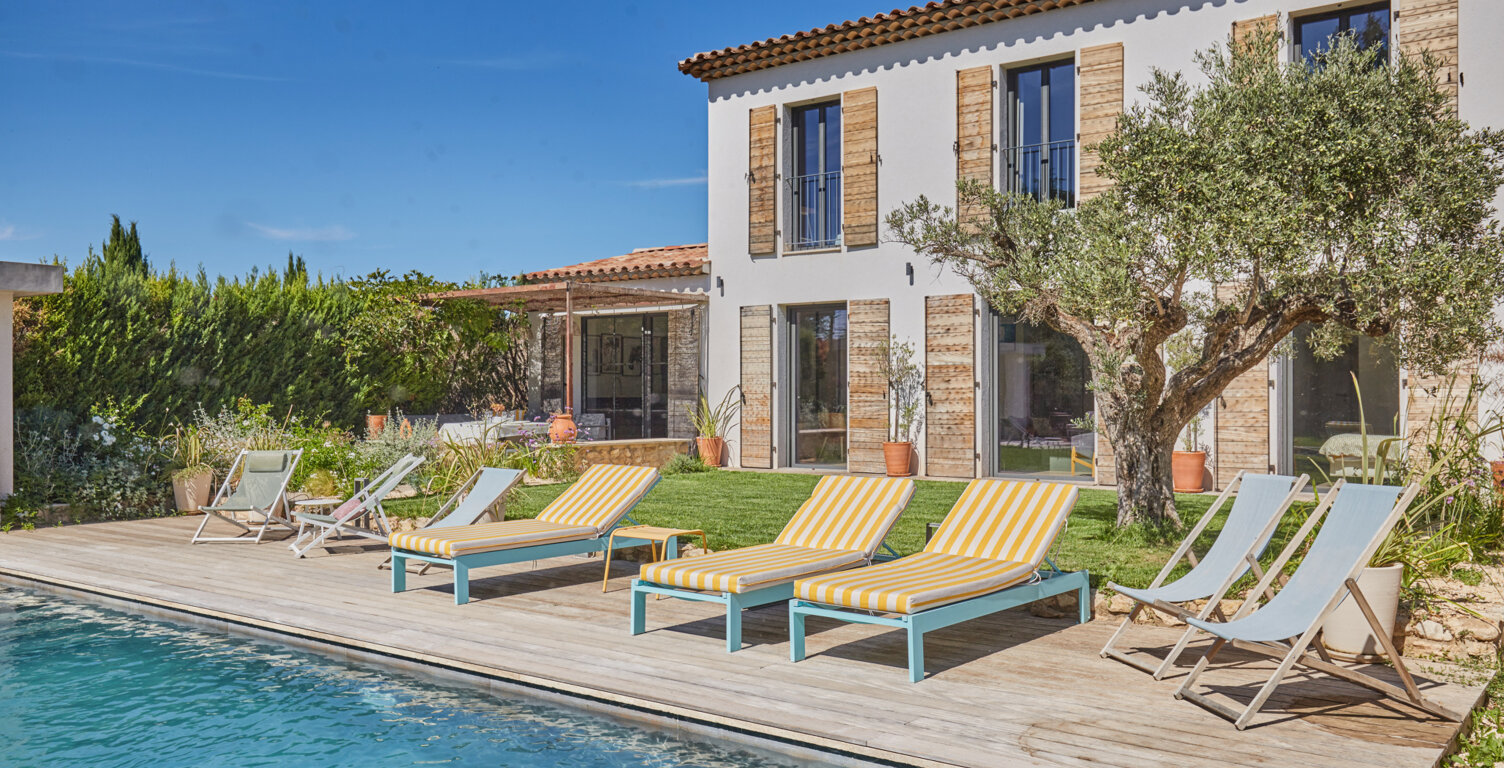 Puyricard- Belle, contemporaine, Familiale avec piscine. — photo 1