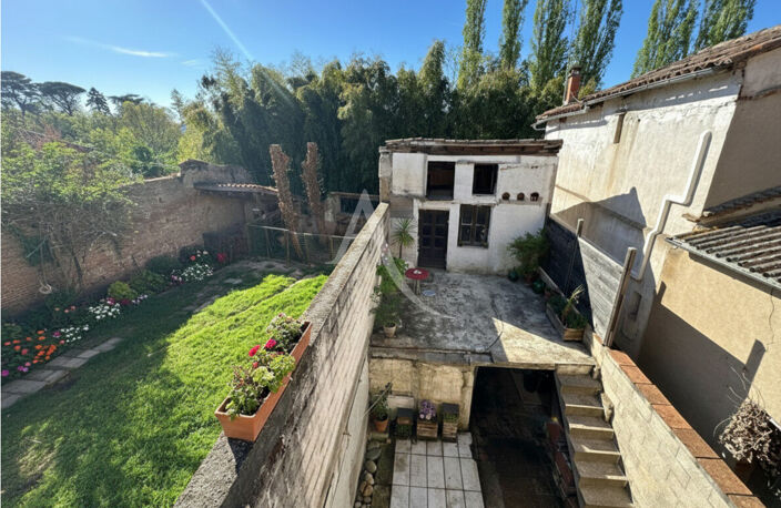 Maison  de  village   garage et cours et atelier traversante — photo 3