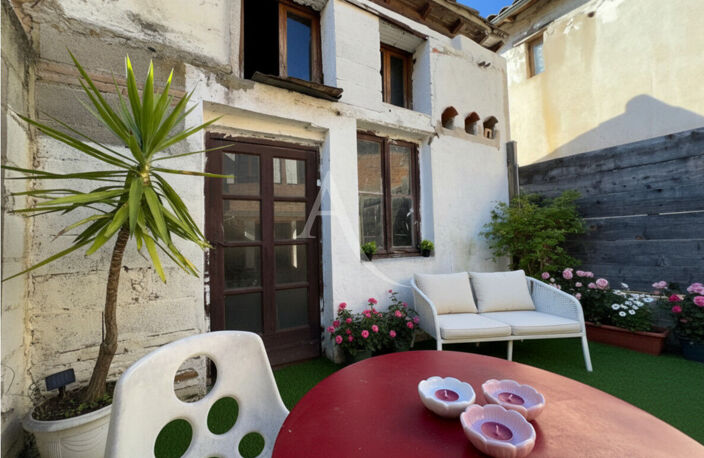 Maison  de  village   garage et cours et atelier traversante — photo 4