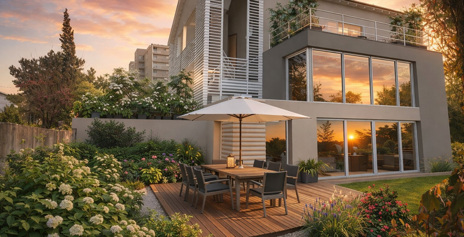 Duplex avec jardin dans une ancienne maison — photo 1