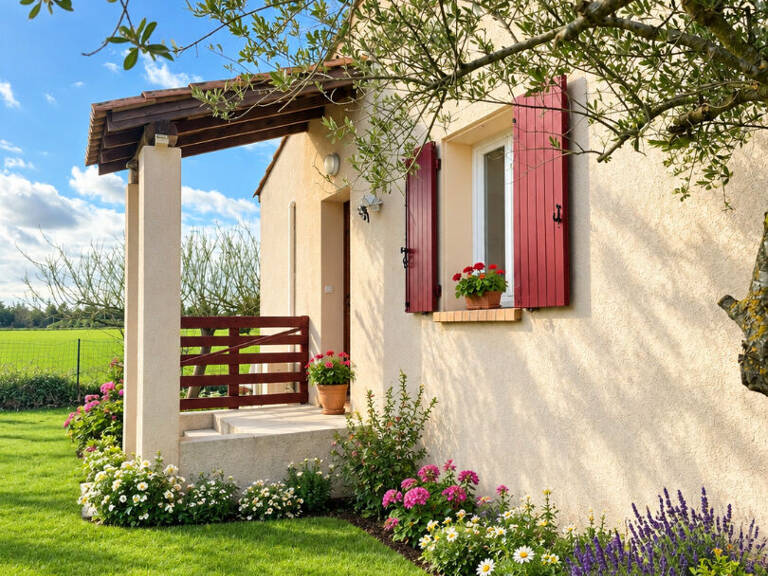 Saint Etienne du Grès : Villa de plein pied, 3 chambres, terrain 410m² — photo 1