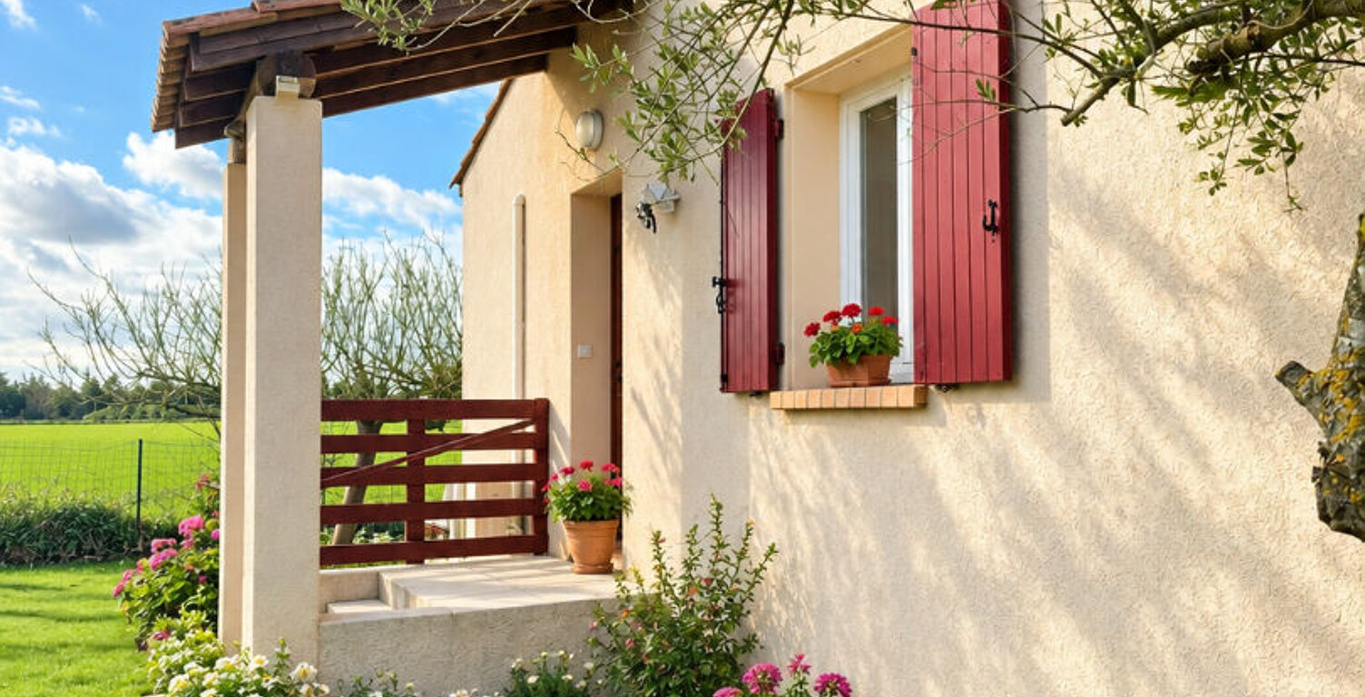 Saint Etienne du Grès : Villa de plein pied, 3 chambres, terrain 410m² — photo 1