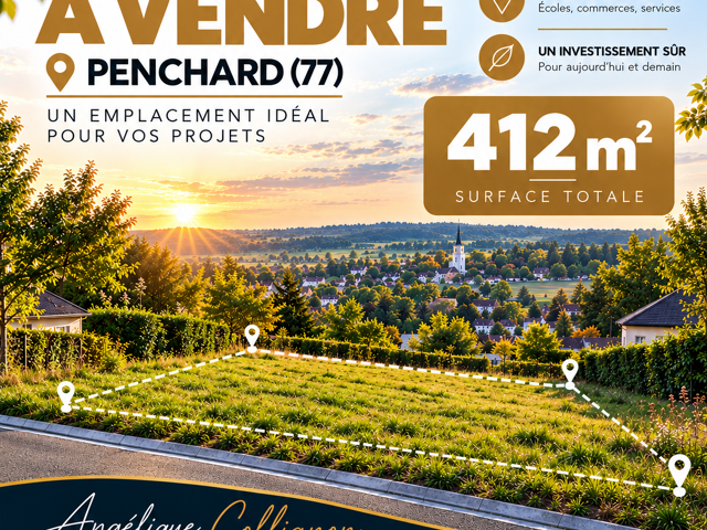 Vente Terrain à bâtir 412 m&sup2; — photo du bien
