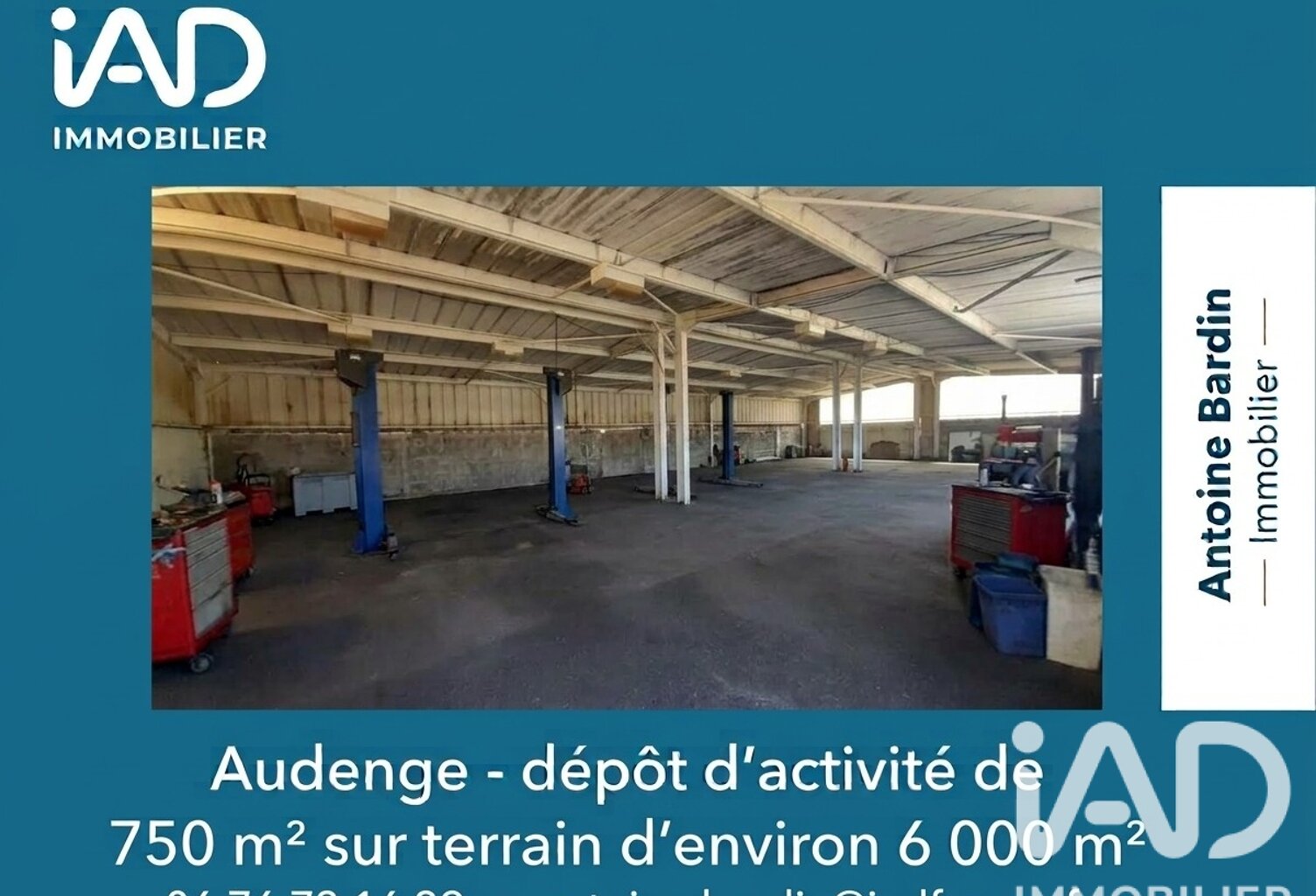 Vente Boutique/Local commercial 750 m&sup2; — photo 1