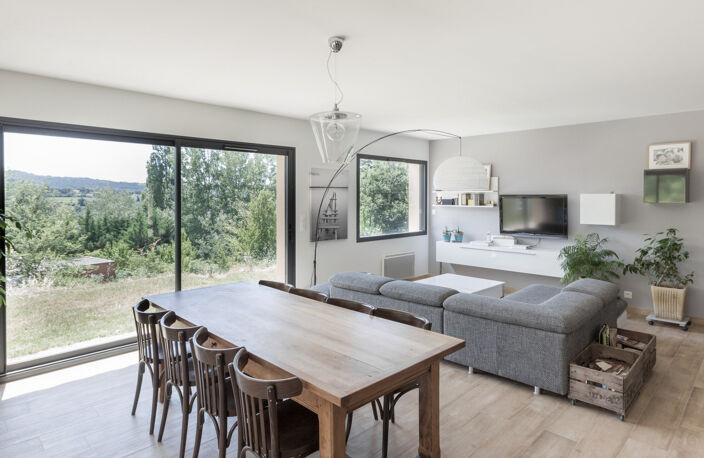 Maison en L 3/4 chambres plain pied — photo 2
