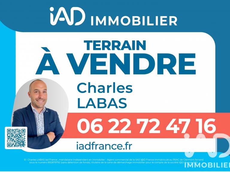 Vente Terrain 580 m&sup2; — photo 1