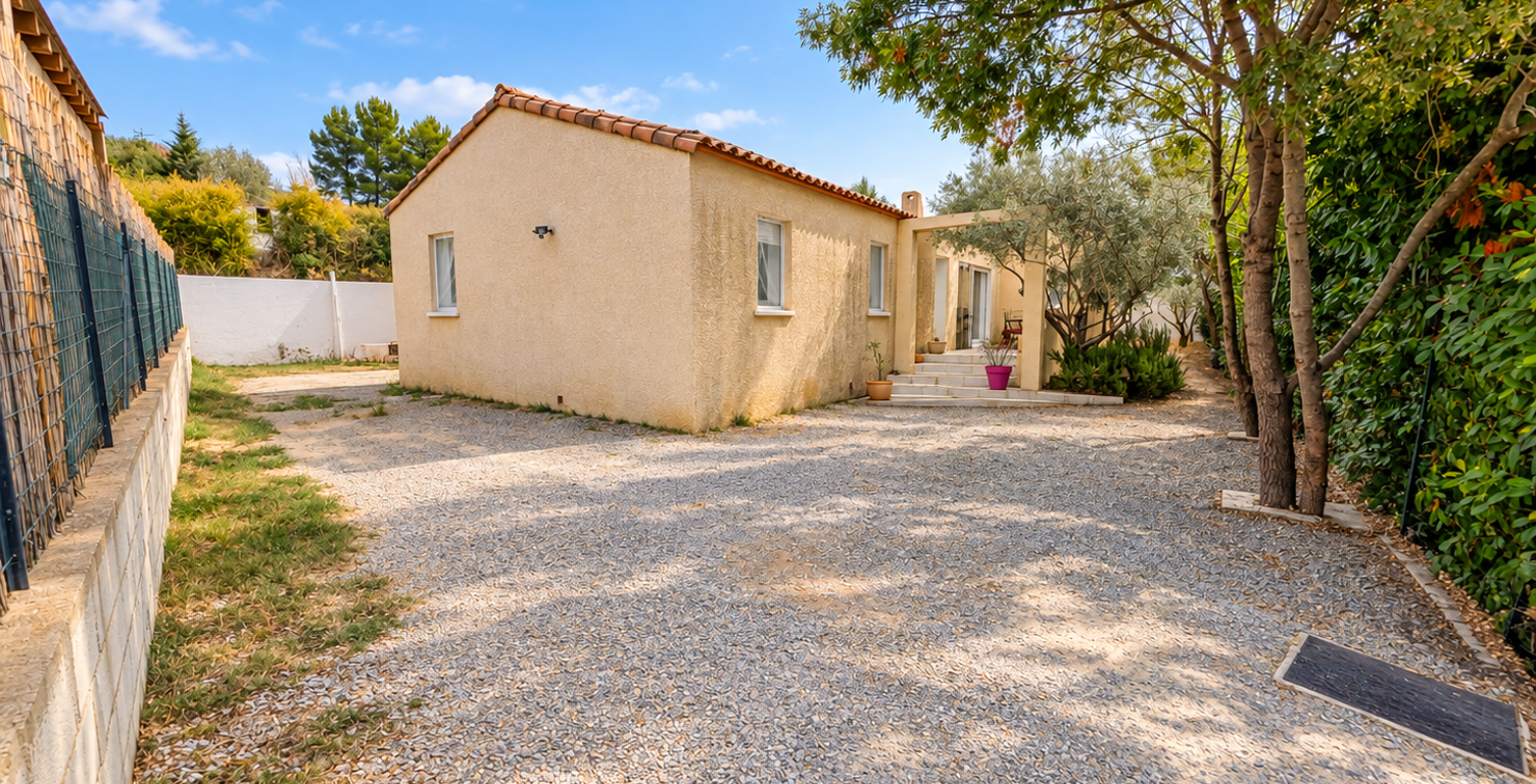 Vend villa 4 faces de plain pieds 4 chambres, suite parental — photo 1