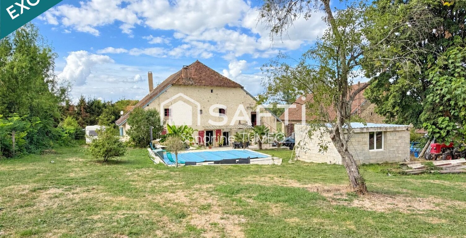 Maison en pierre, appartement et grand terrain au calme, à quelques minutes de Poligny. — photo 1