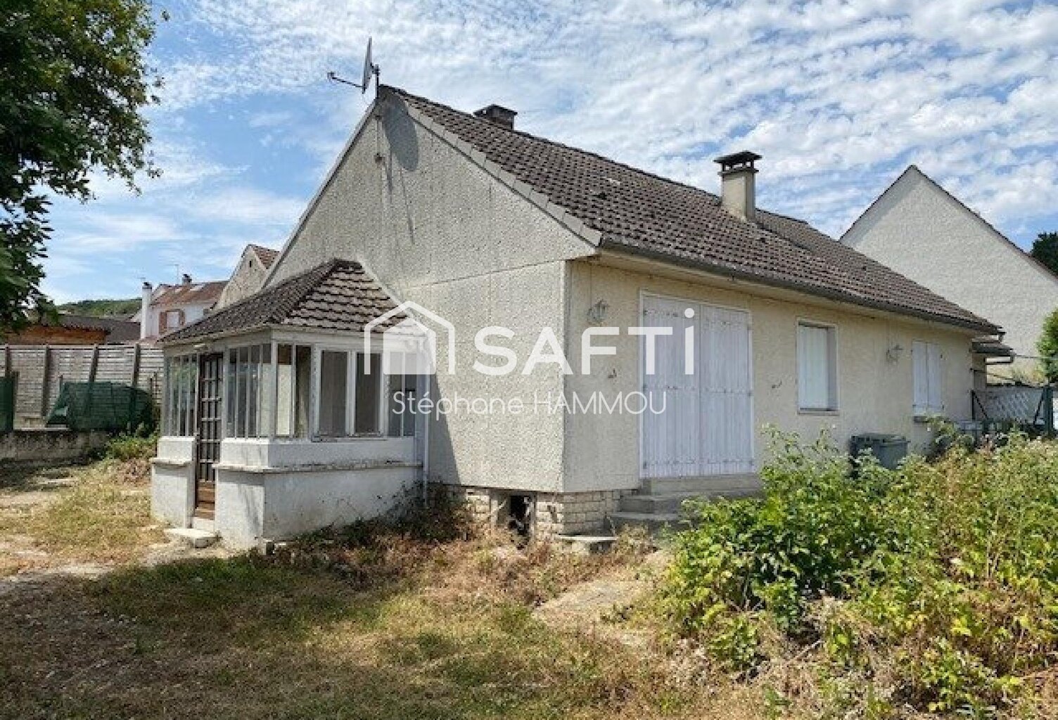 Pavillon de plain pied - garage - terrain 522m² — photo 1