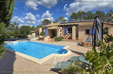 Rocbaron : Maison individuelle de 120 m² sur un terrain de 1200 m² avec 3 chambres, piscine... — photo du bien