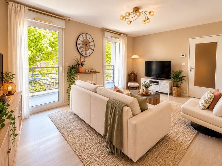 Appartement 69 m² avec balcon, 2 chambres et grand cellier  Box fermé — photo 1
