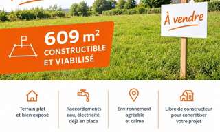 Terrain  609 m² à vendre à La Chapelle-de-Brain (35660)