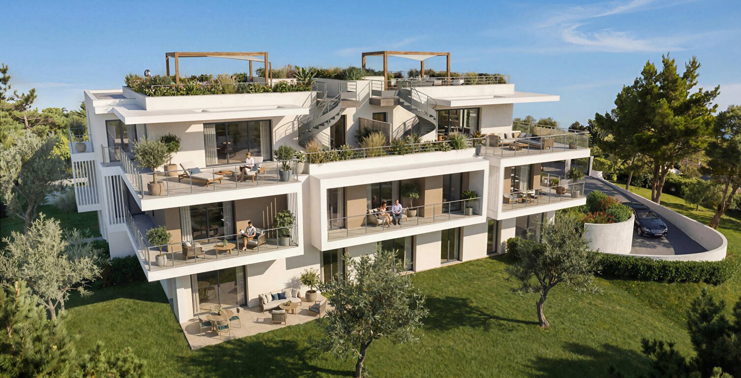 PROGRAMME NEUF À ANTIBES - APPARTEMENT 2 PIÈCES AVEC TERRASSE — photo 1