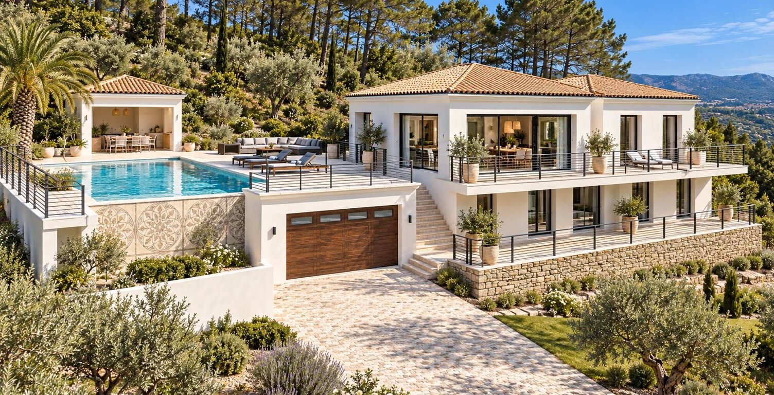 LE THORONET – VILLA CONTEMPORAINE EN POSITION DOMINANTE — photo 1