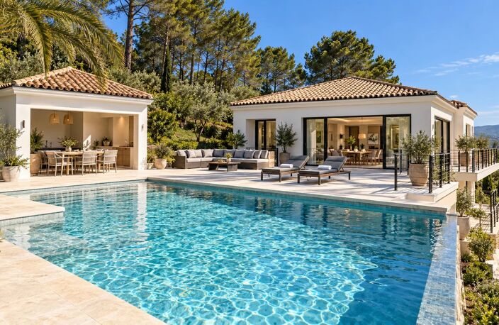 LE THORONET – VILLA CONTEMPORAINE EN POSITION DOMINANTE — photo 4