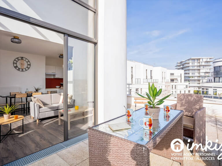 Duplex 111m2 4cha dern étag, terrasse, double park — photo 1