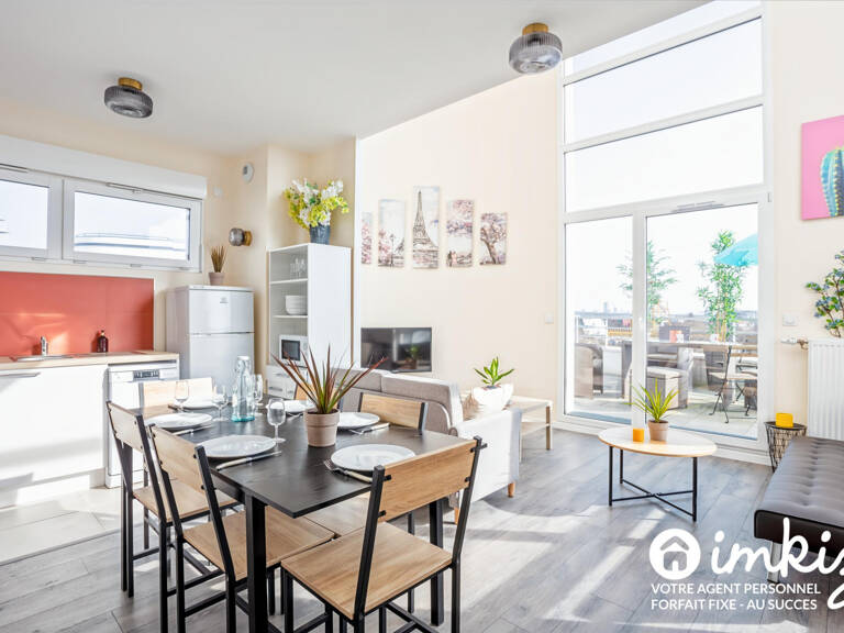 Duplex 111m2 4cha dern étag, terrasse, double park — photo 1