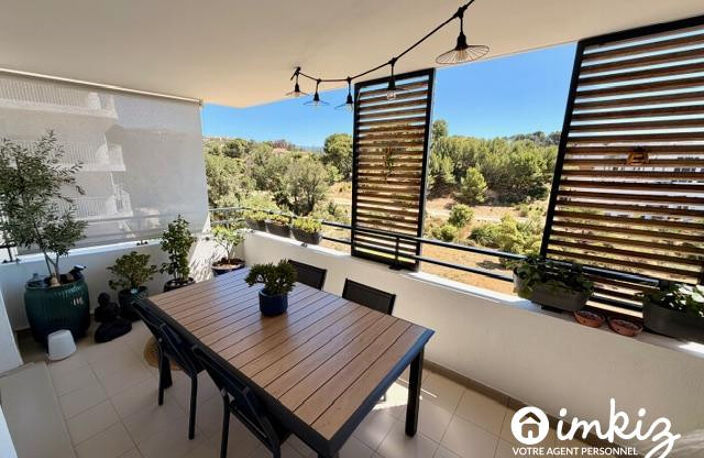 T3 traversant • Vue Parc & Forêt • Terrasse 12 m² — photo 4