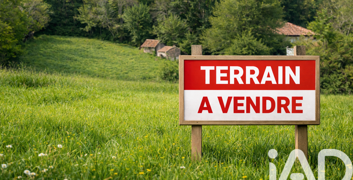 Vente Terrain à bâtir 850 m&sup2; — photo 1
