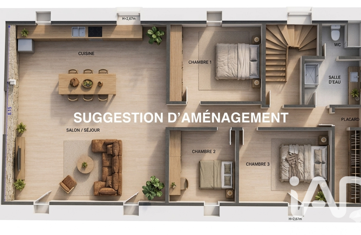 Vente Appartement 4 pièces — photo 2