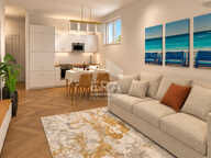 NICE - FLEURS : MAGNIFIQUE 3 PIECES TRAVERSANT SUD/NORD AVEC BALCON DANS UN BEAU BOURGEOIS — photo 3