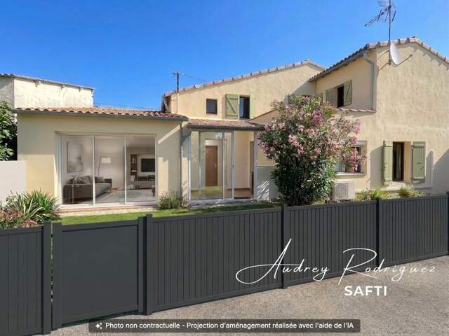 Maison à rénover avec garage  TOURNON Sud — photo du bien